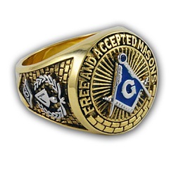 classic masonic rings