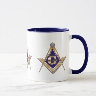 Customizable Masonic Mug