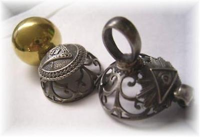 Masonic Orb Pendant - Fully Open