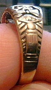 My Fathers Masonic Ring 3