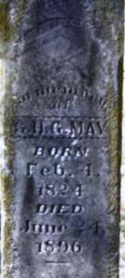 Old Masonic headstone 