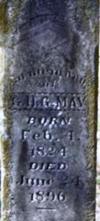 Old Masonic headstone 