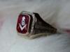 Ostby Barton Masonic Ring-side view