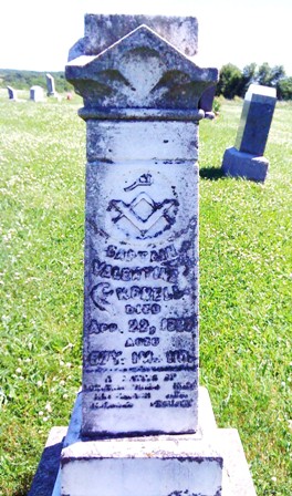 Valentine Korell Odd Fellows gravestone