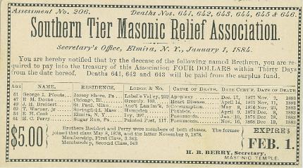 Southern Tier Masonic Relief Association Southern Tier Masonic Relief Association